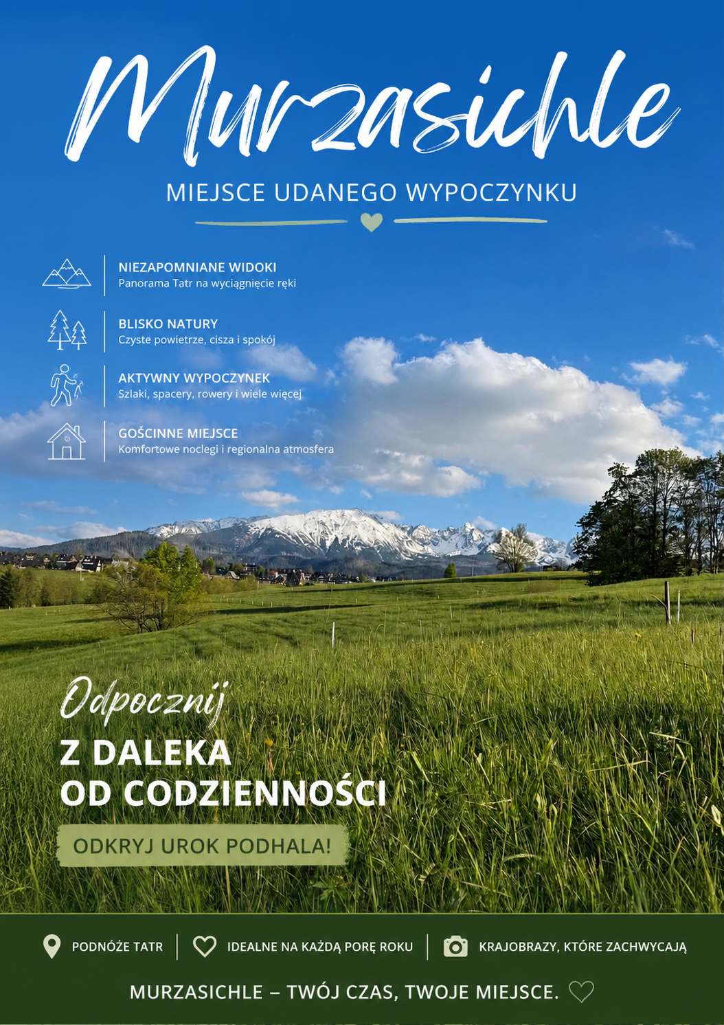 Murzasichle czy Zakopane - gdzie nocować w Tatrach